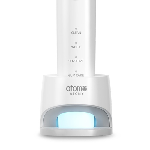 Зубная щетка Atomy Dental Sonic (1 основной блок + 2 сменные насадки)